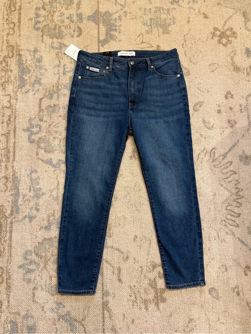 NWT Calvin Klein Women's High-Rise Skinny Ankle Jeans